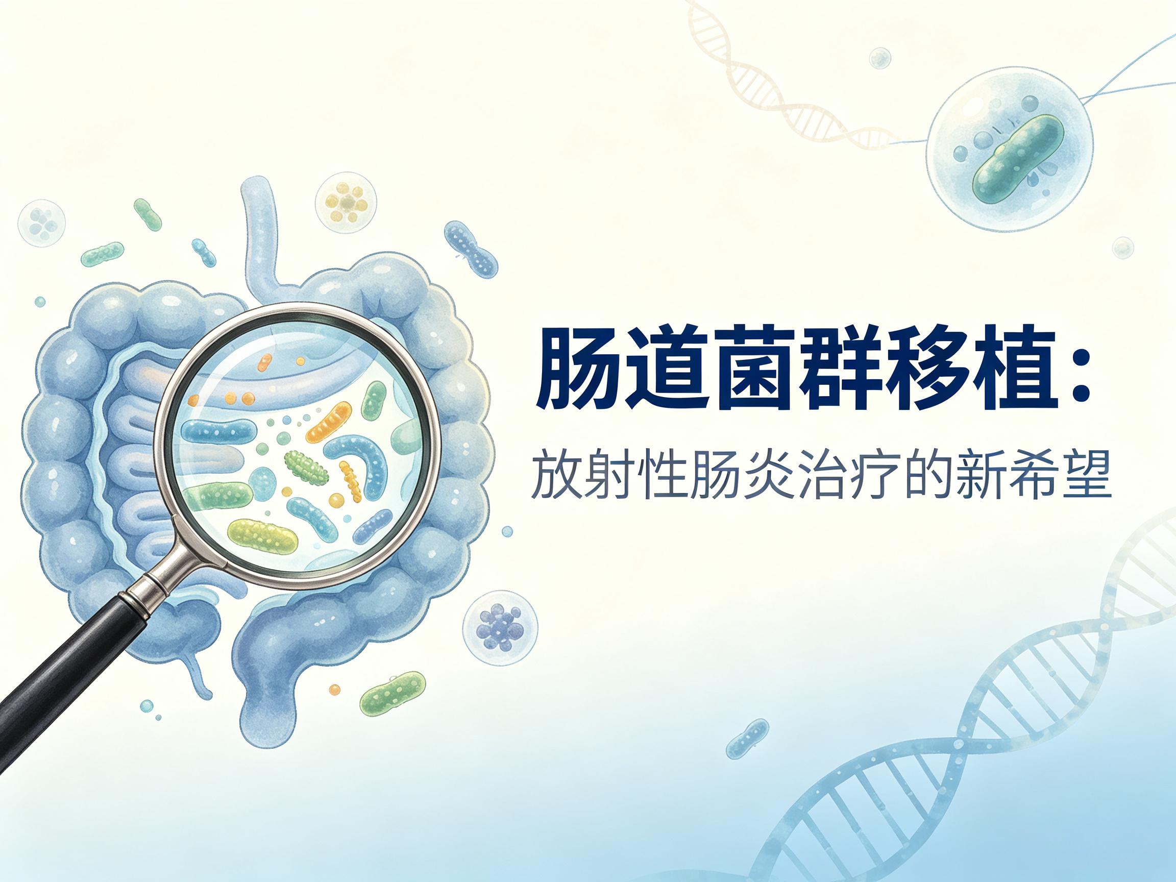 直辖县级|第3期 肠道菌群移植：放射性肠炎治疗的新希望